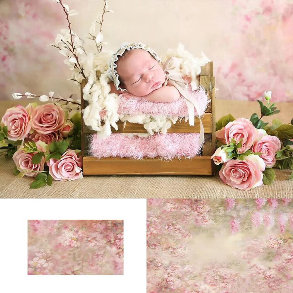 Couleur unie enfants photographie toile de fond gâteau prendre photocall bébé nouveau-né anniversaire Photostudio accessoires pur rétro fond coloré 