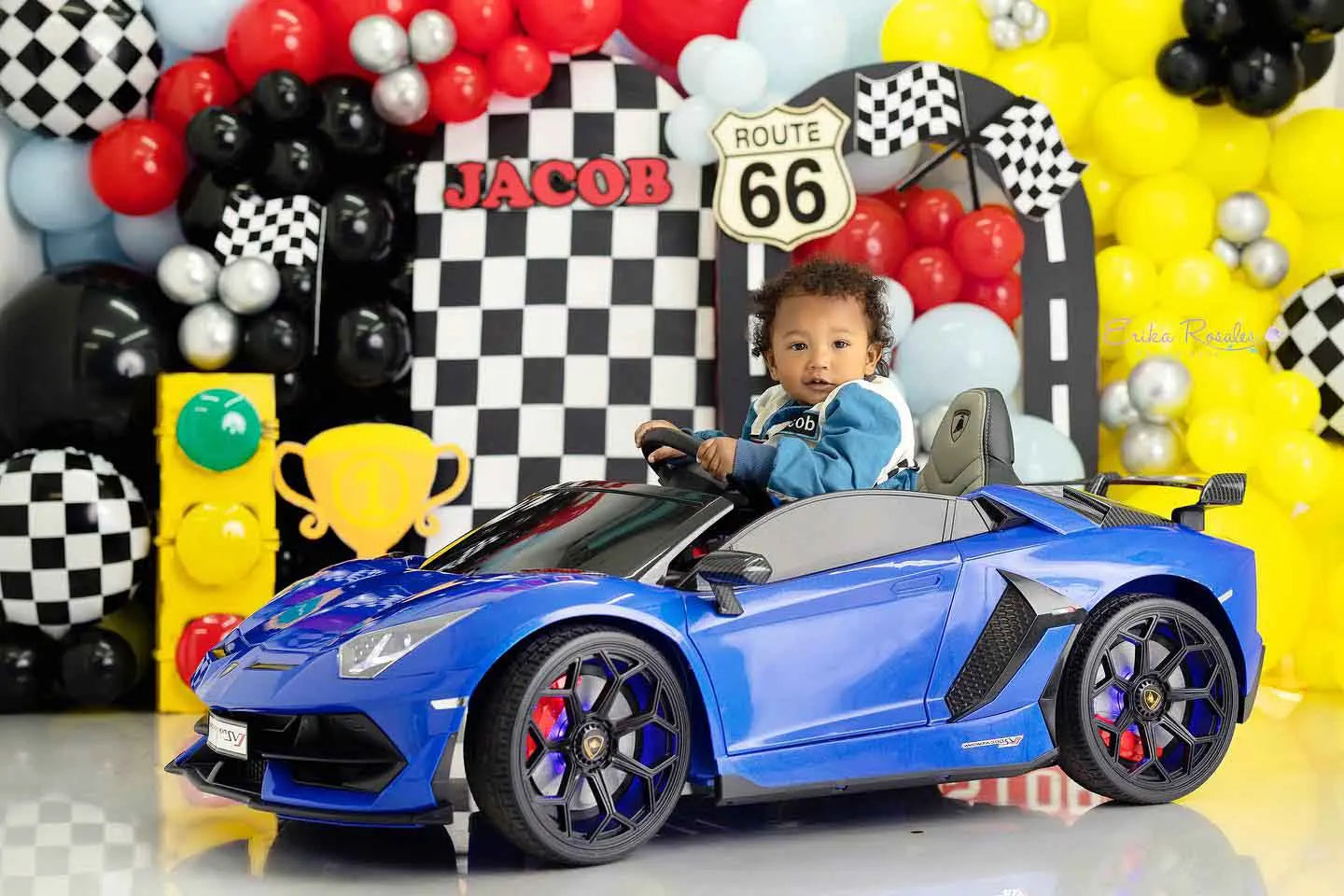 Race Car Birthday Backdrop Kids Baby Cake Smash Photography Props Balloon Arch Child Boys Adult Studio Backgrounds