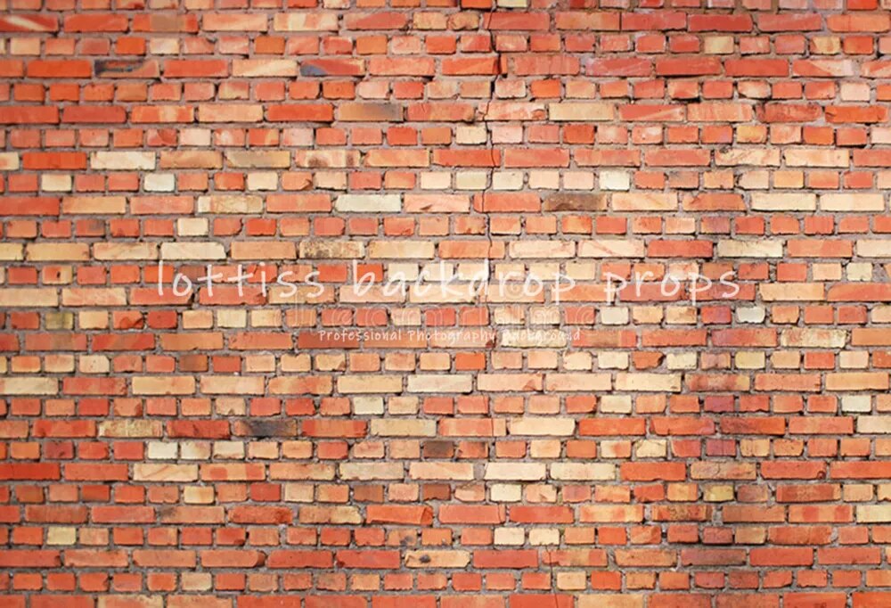 Brick Wall Vinyl Backdrops Old Red Brick-wall Wallpaper Adult Pregant Portrait Child Birthday Photo Decor Photography Background