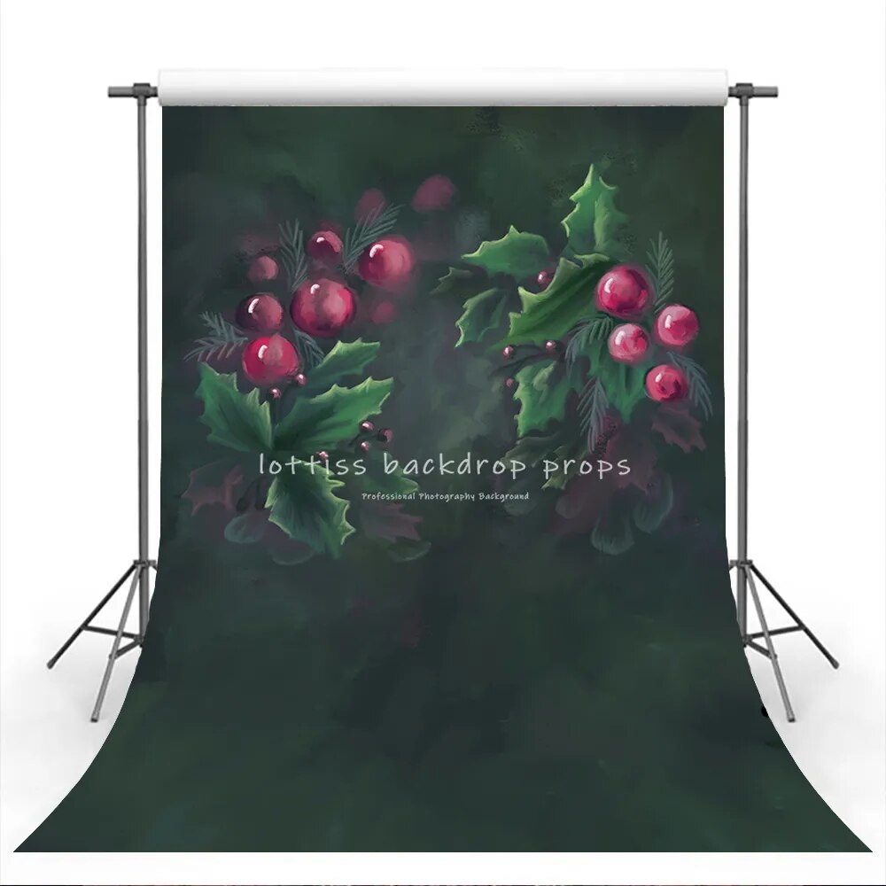 Peinture à la main Floral Photorgaphy décors fille enfants adulte Portrait Photocall accessoires Photo enceinte fleur jardin fond 