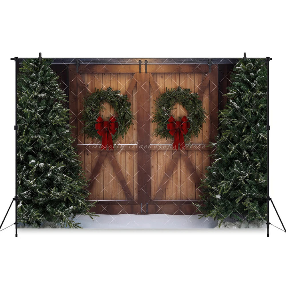 Christmas Winter Snowy Backdrop Child Adult Birthday Photo Shoot Backgrounds Fireplace Indoor Party Decoration Studio Props