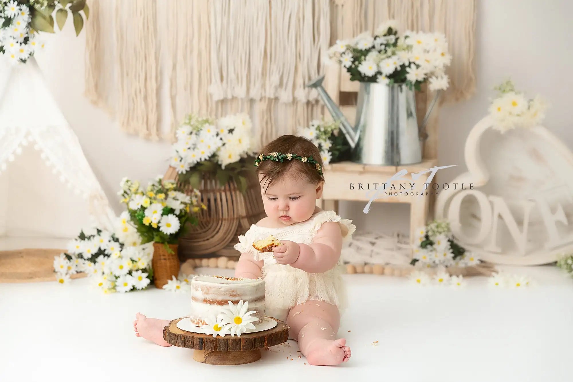 Bohemian Poise Backdrops Kids Baby Photography Props Tent Child Newborn 1st Birthday Cake Smash Photocall Decors Background