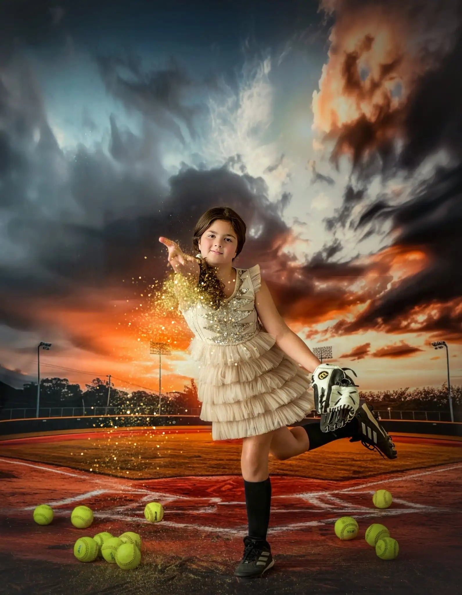 Field Of Dreams Photography Backdrop Tennis Sports Kids Baby Cake Smash Photocall Decors Child Adult Studio Photo Backgrounds