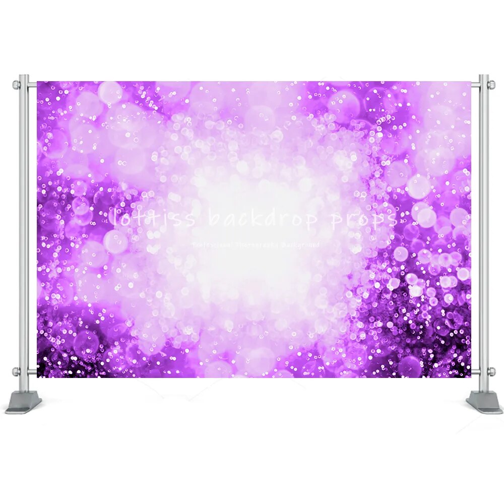 Glitter Bokeh Photography Backdrop Adult Kids Party Abstract Wedding Newborn Portrait Background for Photo Studio Props