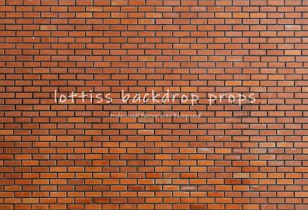 Brick Wall Vinyl Backdrops Old Red Brick-wall Wallpaper Adult Pregant Portrait Child Birthday Photo Decor Photography Background