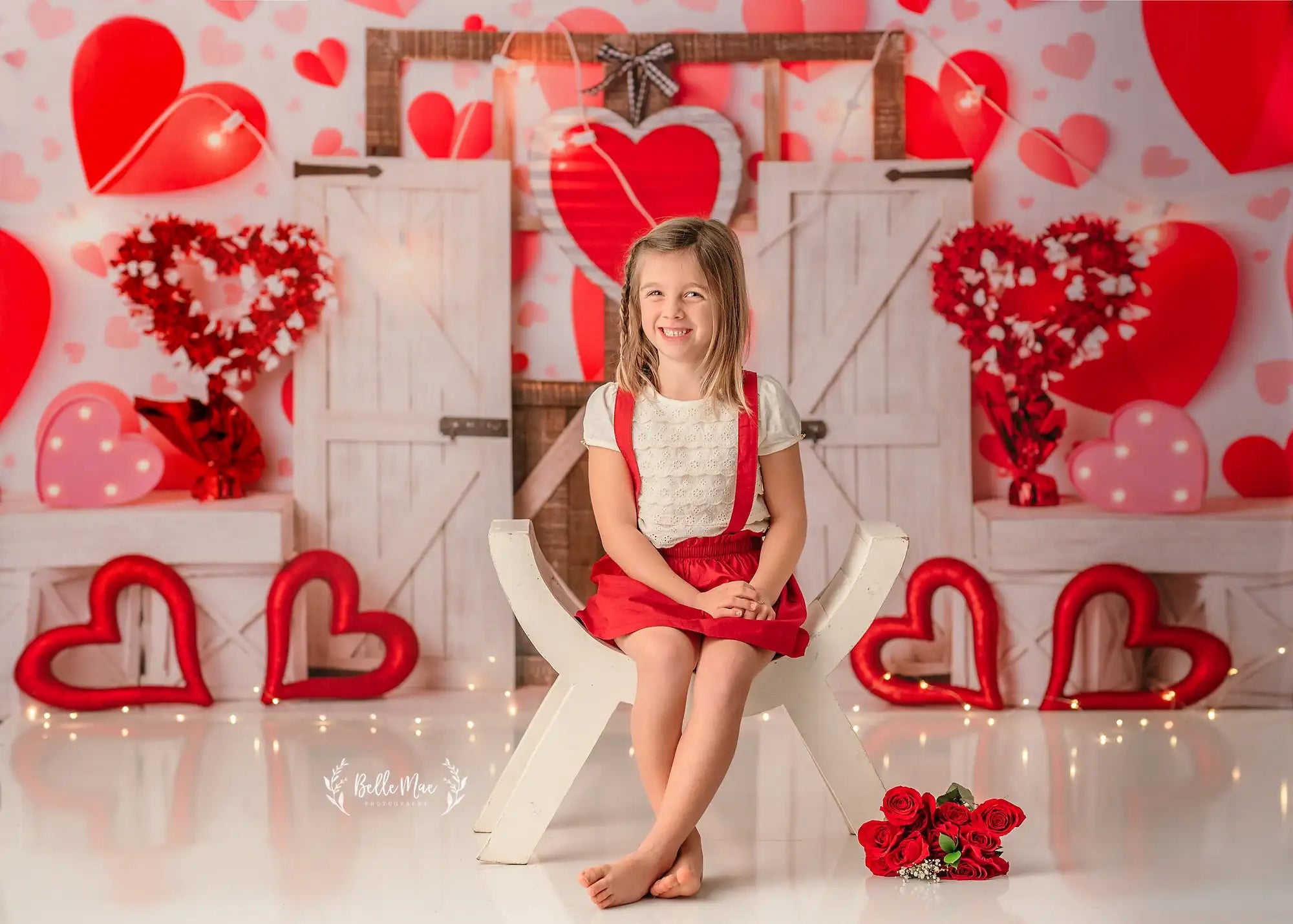 Love Language Valentine Day Backdrops Kids Baby Birthday Cake Smash Photocall Props Child Adult Photography Decors Background