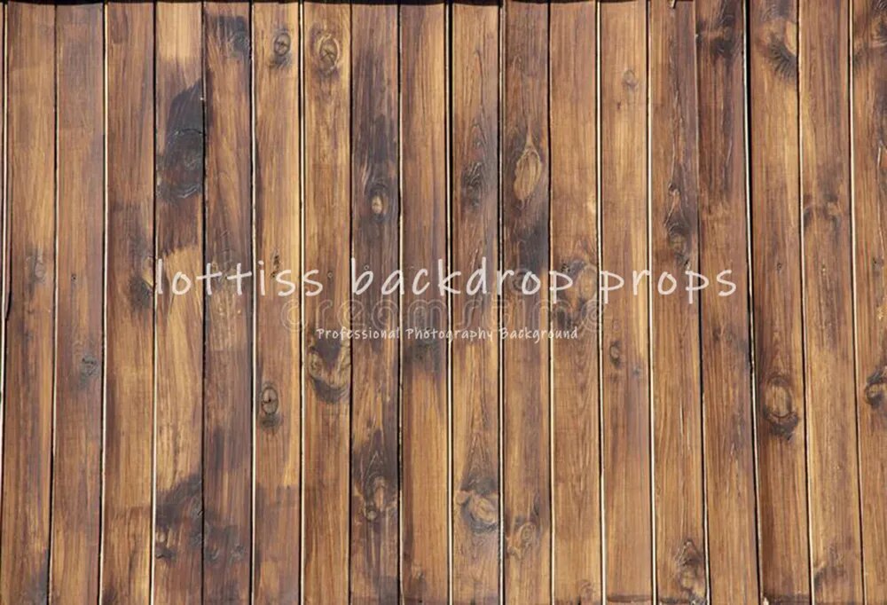 Brown Wood Planks Floor Photography Backdrops Adult Portrait Party Photocall Dark Damaged Wooden Boards Wall Background