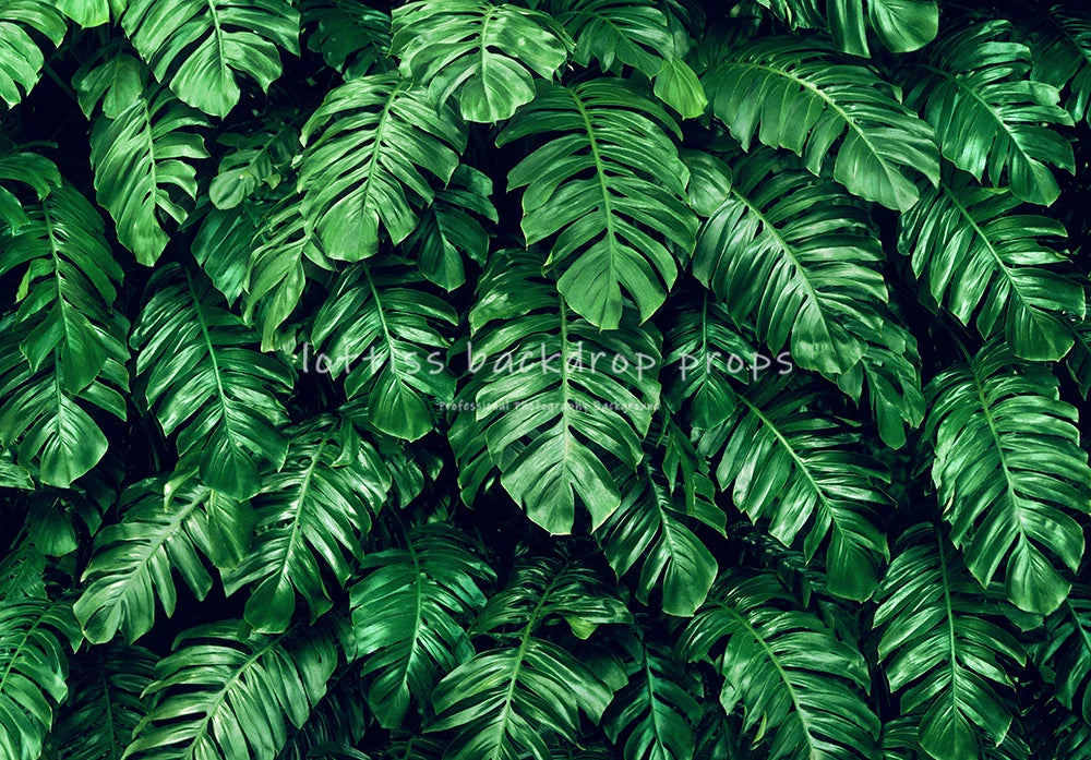 Plant Leaf Wall Backdrops Adult Kids Photography Props Child Baby Photocall Decors Ceremony Festival Backgrounds