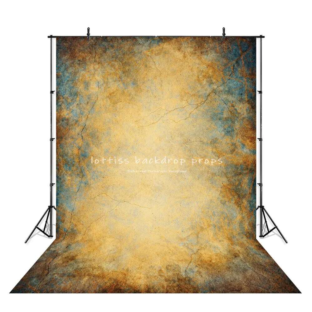 Art Abstract Floral Vinyl Backdrop For Adult Portrait Photography Painting Flower Pregant Kids Newborn Photoshoot Background