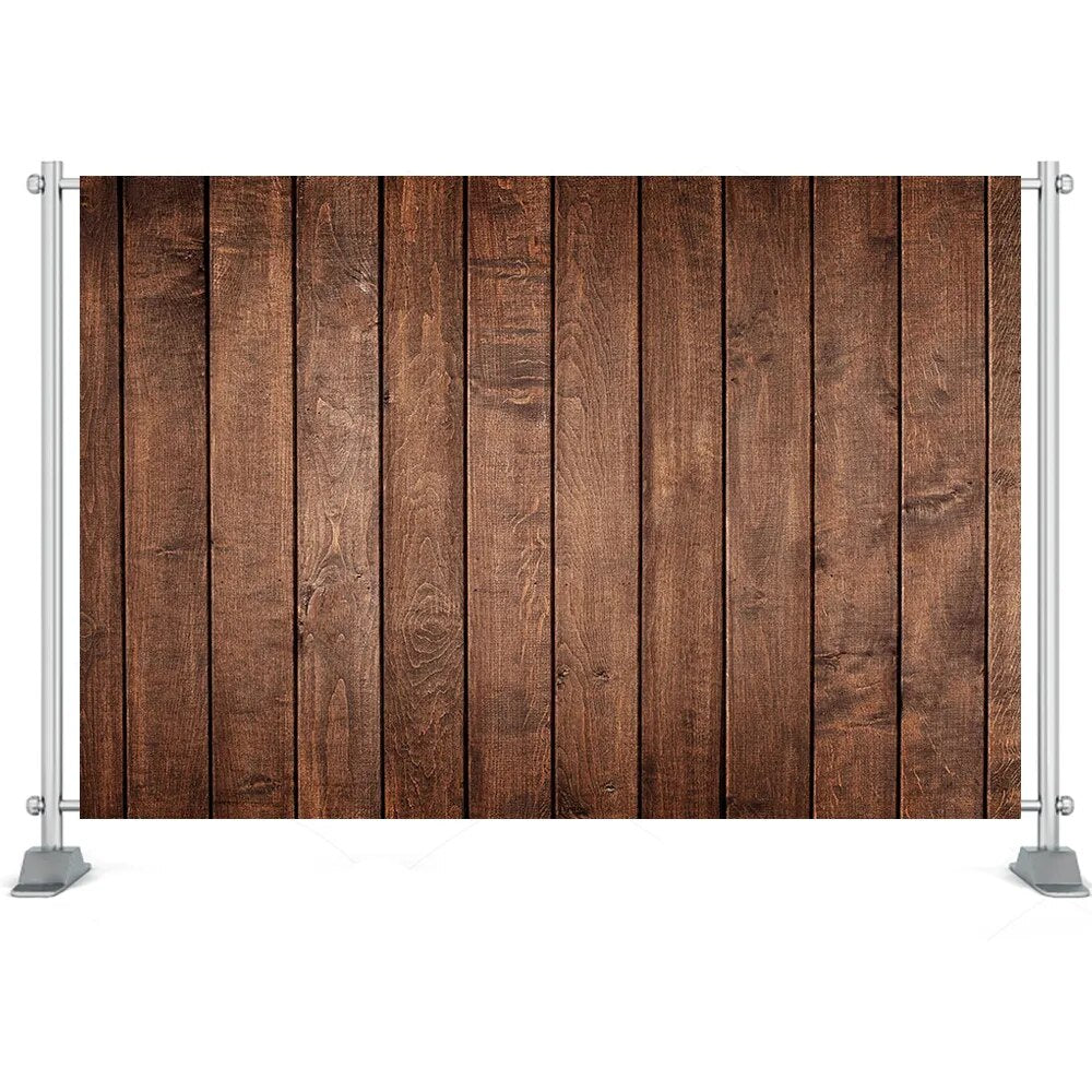 Wood Backdrop for Photography Food Baby Portrait Photography Backdrops White Brown Christmas Wooden Background for Party Decor