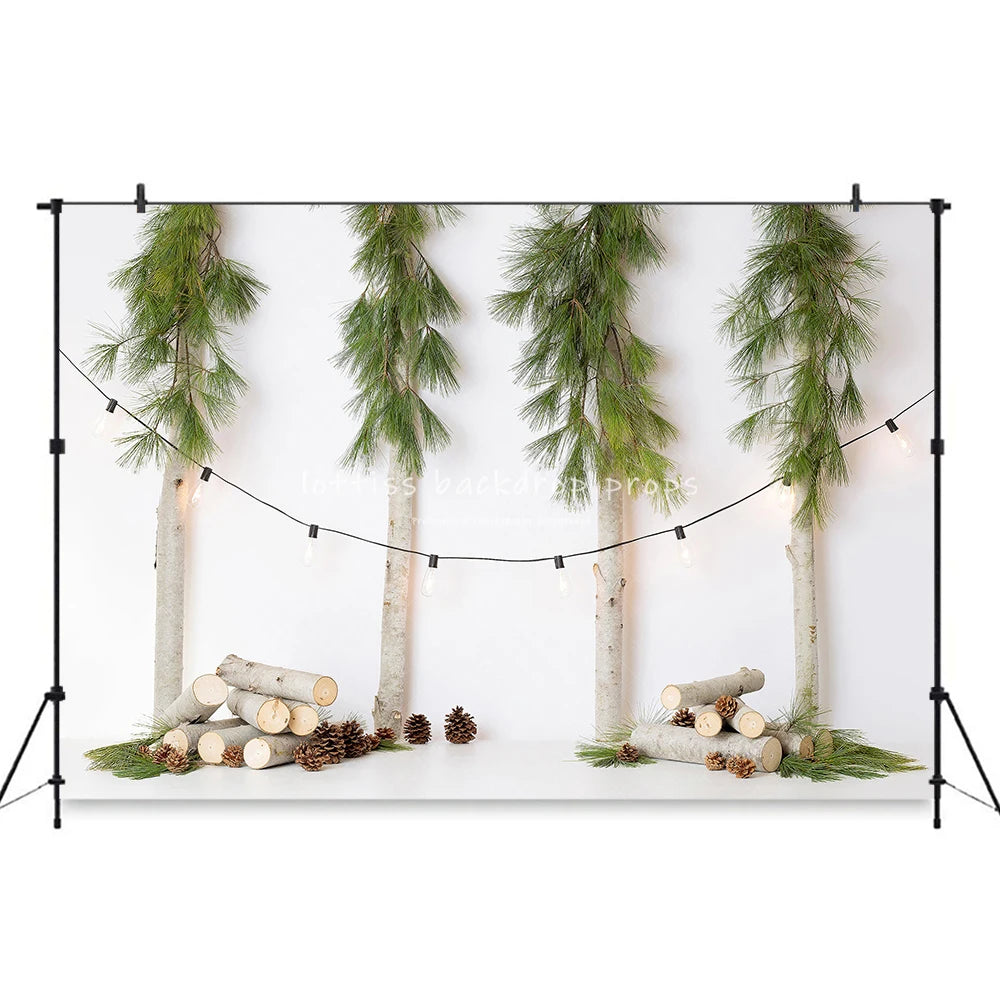 Jungle Woodland Backdrops Kids Baby Cake Smash Photography Props Child Adult Photocall Decors Forest Camping Backgrounds