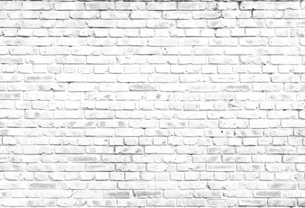 White Brick Wall Backdrops Old Bricked Brick-wall Wallpaper Kids Pregant Portrait Adult Birthday Decor Photography Background