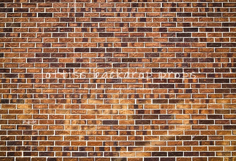 Red Brick Wall Polyester Backdrop Old Dark Vintage Wallpaper Adult Portrait Newborn Baby Kid Party Decor Photography Background