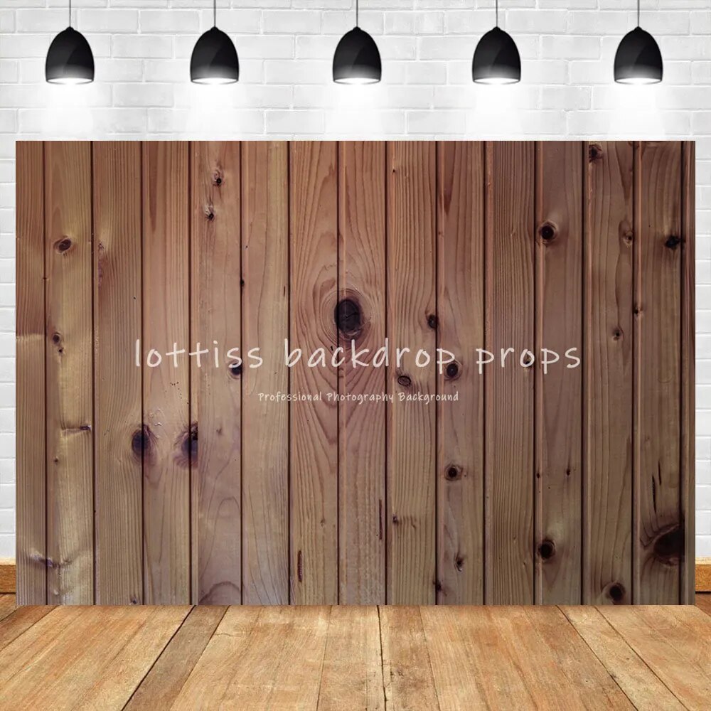 Brown Wood Planks Floor Photography Backdrops Adult Portrait Party Photocall Dark Damaged Wooden Boards Wall Background