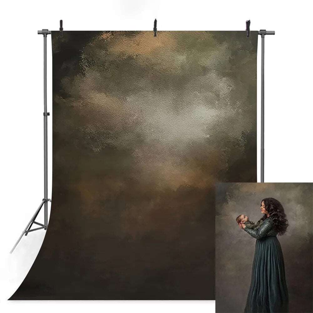 Abstract Photography Polyester Backdrops Pregnant Kids Portrait Birthday Decor Oil Painting Art Texture Background Photo Props