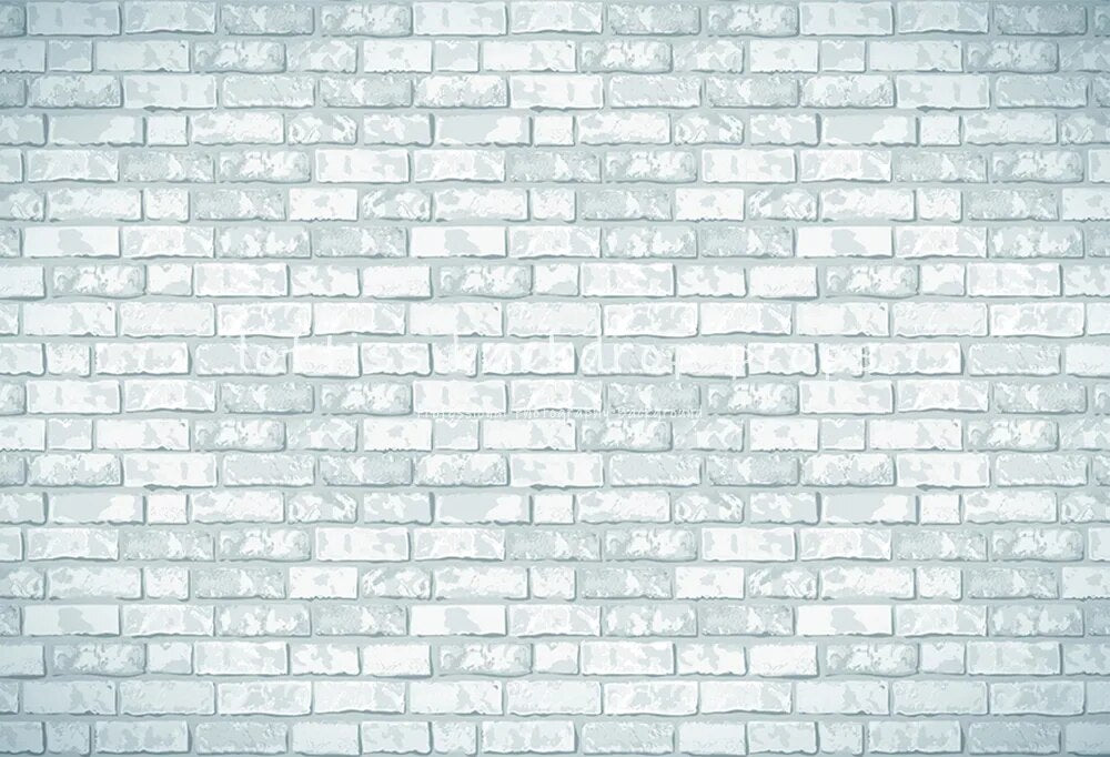 White Brick Wall Backdrops Old Bricked Brick-wall Wallpaper Kids Pregant Portrait Adult Birthday Decor Photography Background