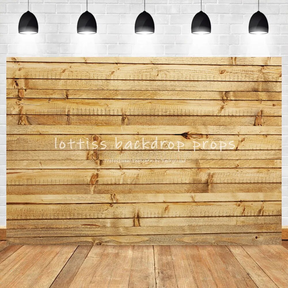 Brown Wood Board Photography Backdrops Dark Brown Wooden Floor Prop Adult Kids Portrait Photocall Broken Wood-board Background