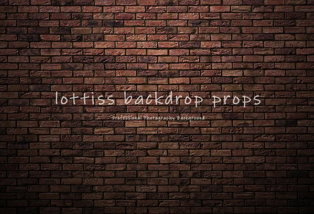 Red Brick Wall Polyester Backdrop Old Dark Vintage Wallpaper Adult Portrait Newborn Baby Kid Party Decor Photography Background