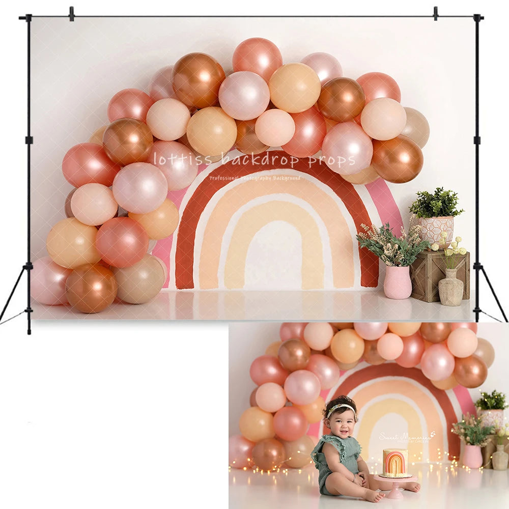 Balloons Donuts Candy Backdrops Kids Baby Birthday Cake Smash Photography Props Child Photocall Boy Race Car Backgrounds