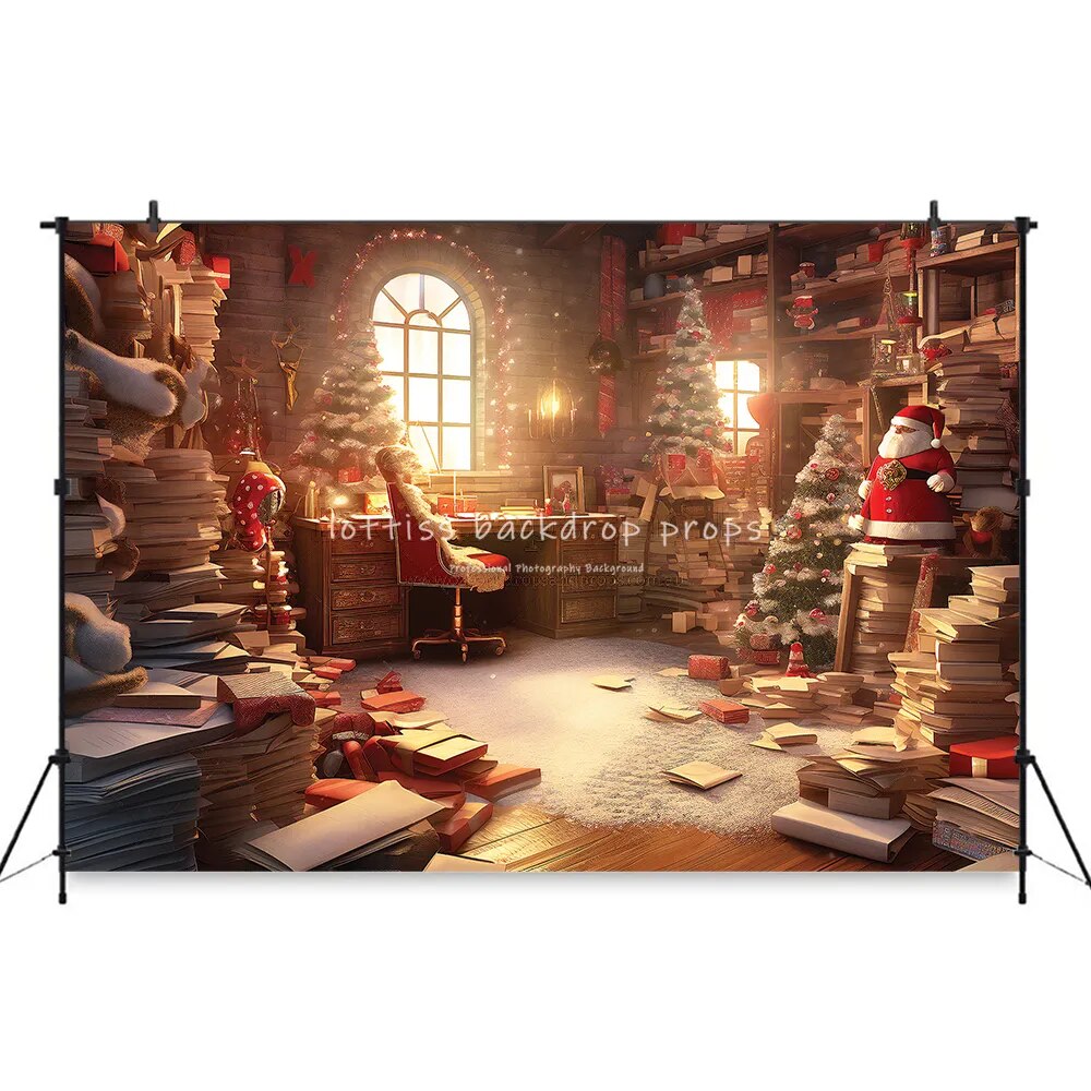 Arrière-plan de photographie de rue de noël, Portrait d'adulte, famille et enfant, séance photo, Train Polar Express, arrière-plan d'arbres de noël 