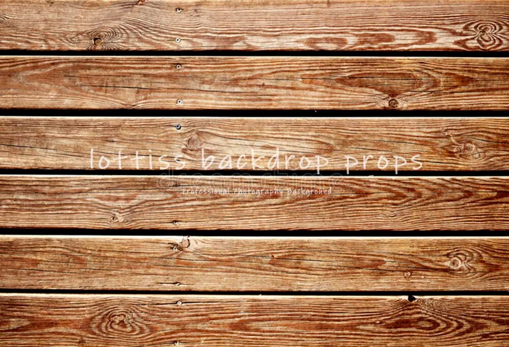 Brown Wood Board Photography Backdrops Dark Wooden Floor Prop Adult Kids Portrait Photocall Broken Wood-board Background