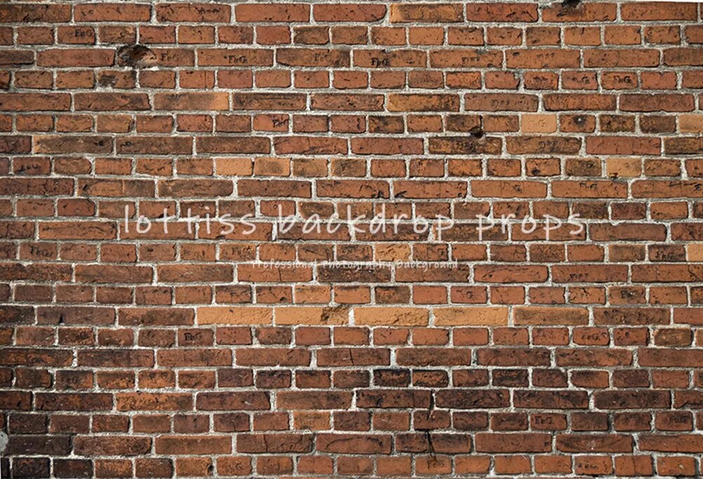 Red Brick Wall Vinyl Backdrop Old Dark Vintage Wallpaper Adult Portrait Newborn Baby Kid Party Decor Photography Background