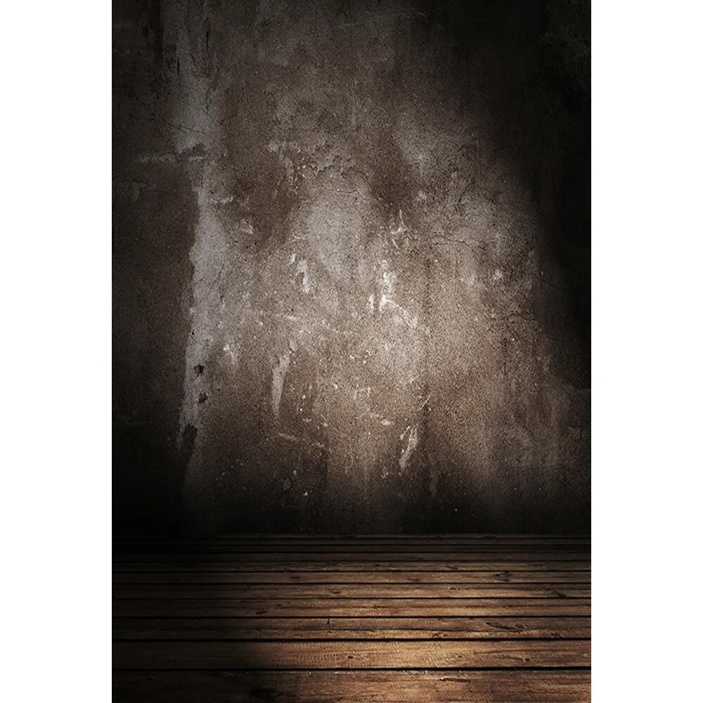 Concrete Wall Wooden Floor Backdrops Photography Props Adult Protrait Child Baby Photocall Photostudio Cement walls Background