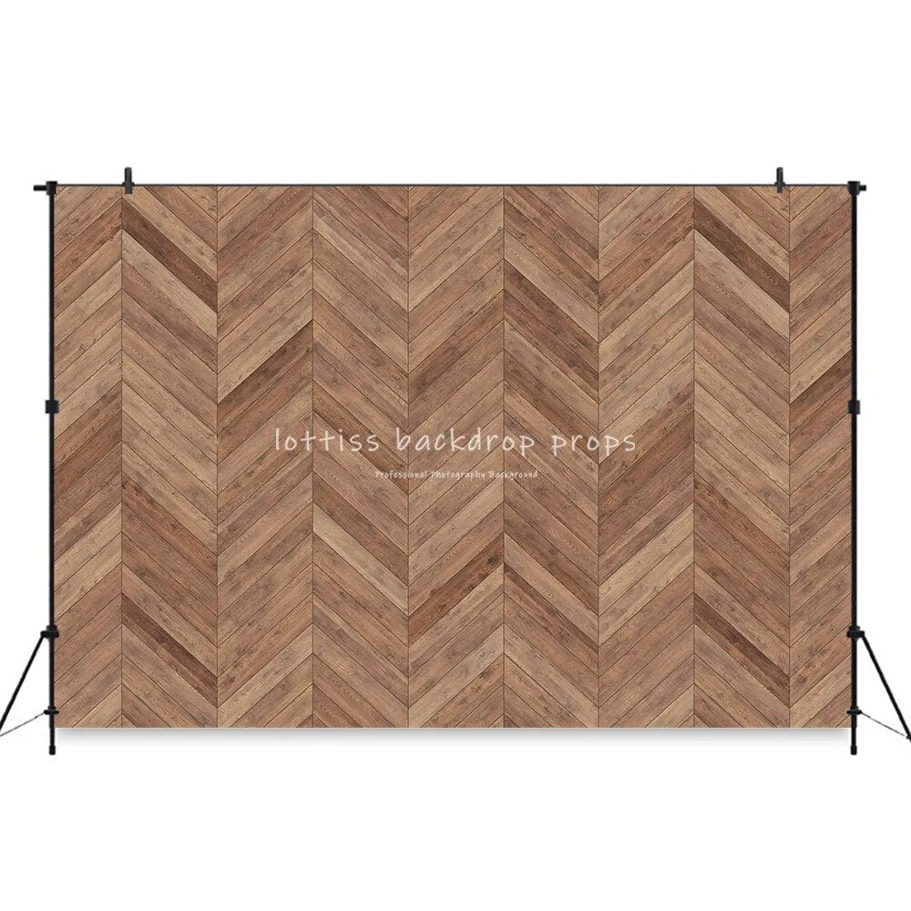 Zig Zag Wooden Board Floor Backdrops White Brown Plank Photography Z-shaped Texture Wood Background For Photostudio Props