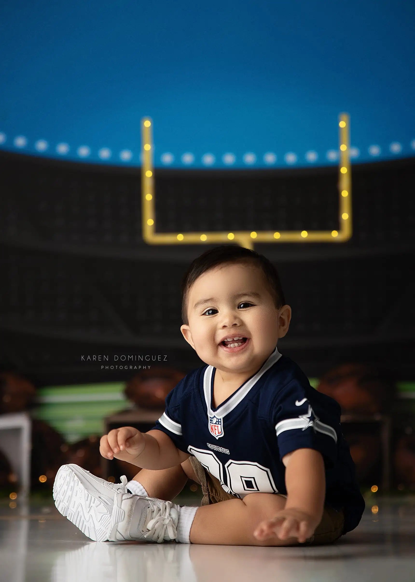 Stadium Lights Photography Backdrop Sports Kids Baby Cake Smash Photocall Decors Child Adult Birthday Photo Backgrounds