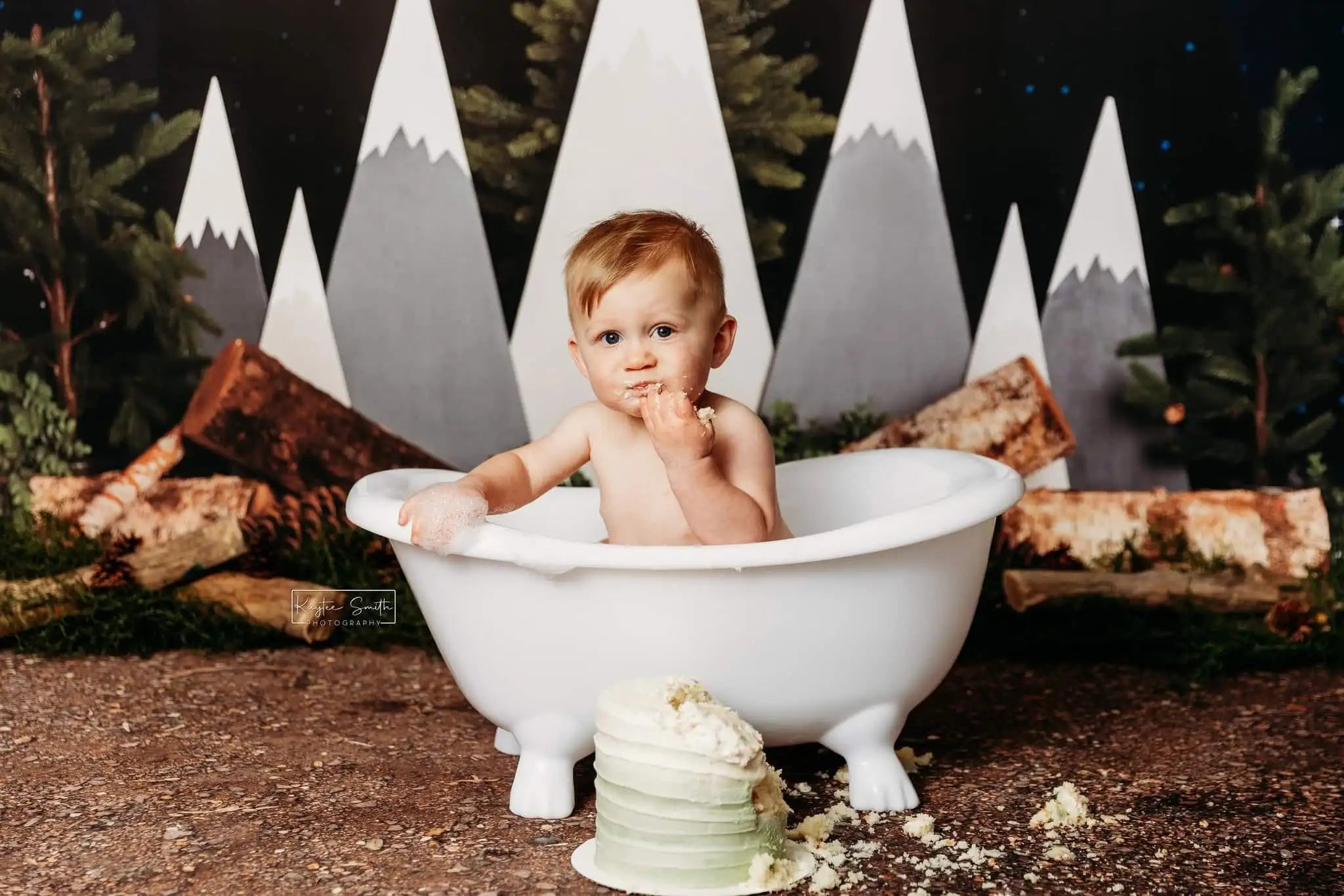 Forest Mountains Are Calling Backdrops Kids Baby Photography Child Adult Photocall Props Cake Smash Birthday Backgrounds