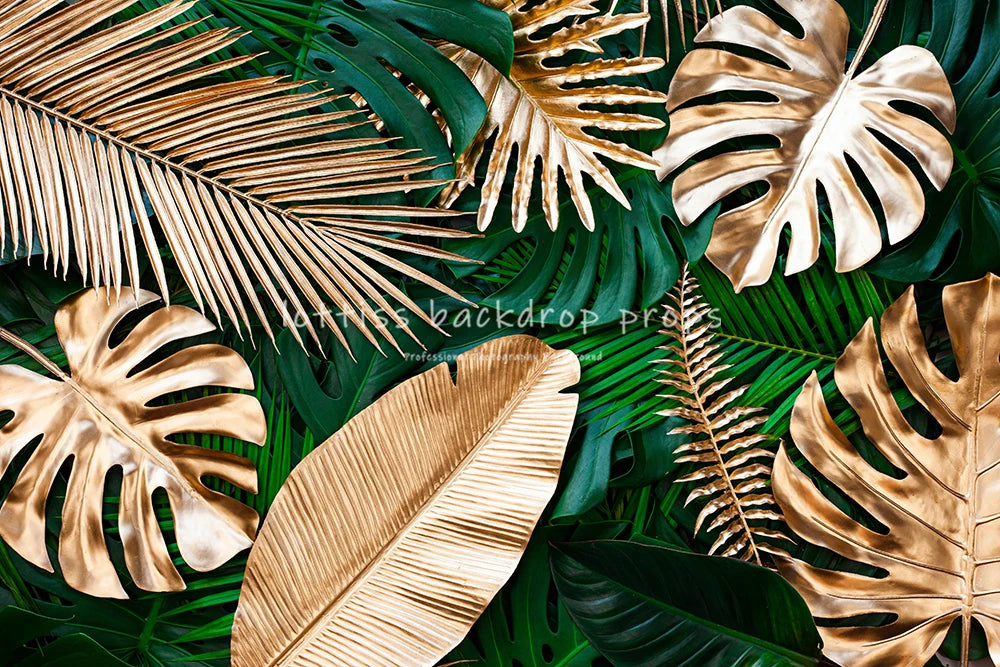 Plant Leaf Wall Backdrops Adult Kids Photography Props Child Baby Photocall Decors Ceremony Festival Backgrounds