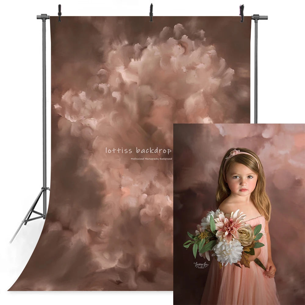 Abstract Flower Texture Backdrops Kids Adult Photography Props Child Baby Photocall Professional Floral Solid Color Backgrounds