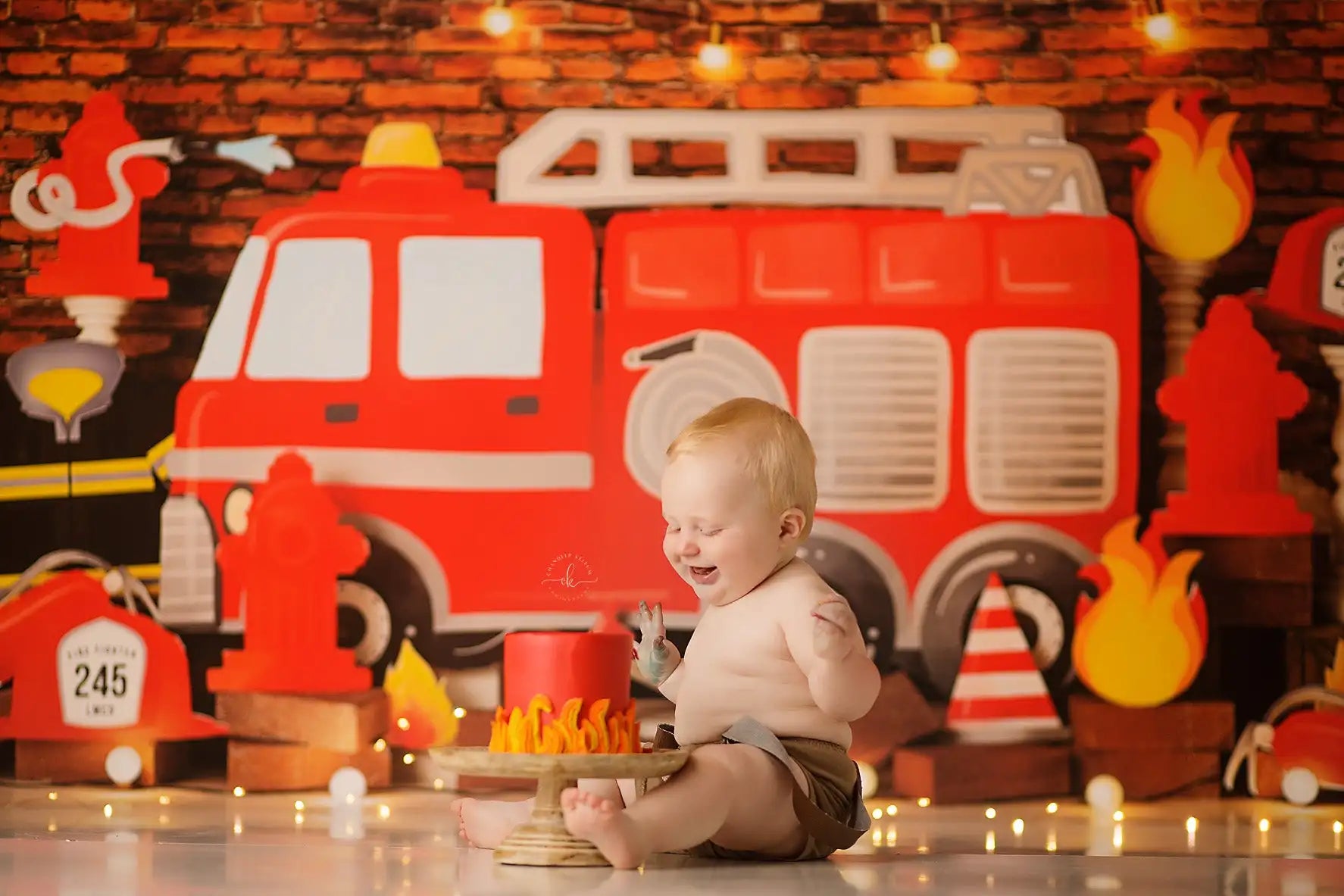 To The Rescue Photo Backdrop Kids Baby Cake Smash Photography Props Boys Adult Birthday Studio Backgrounds