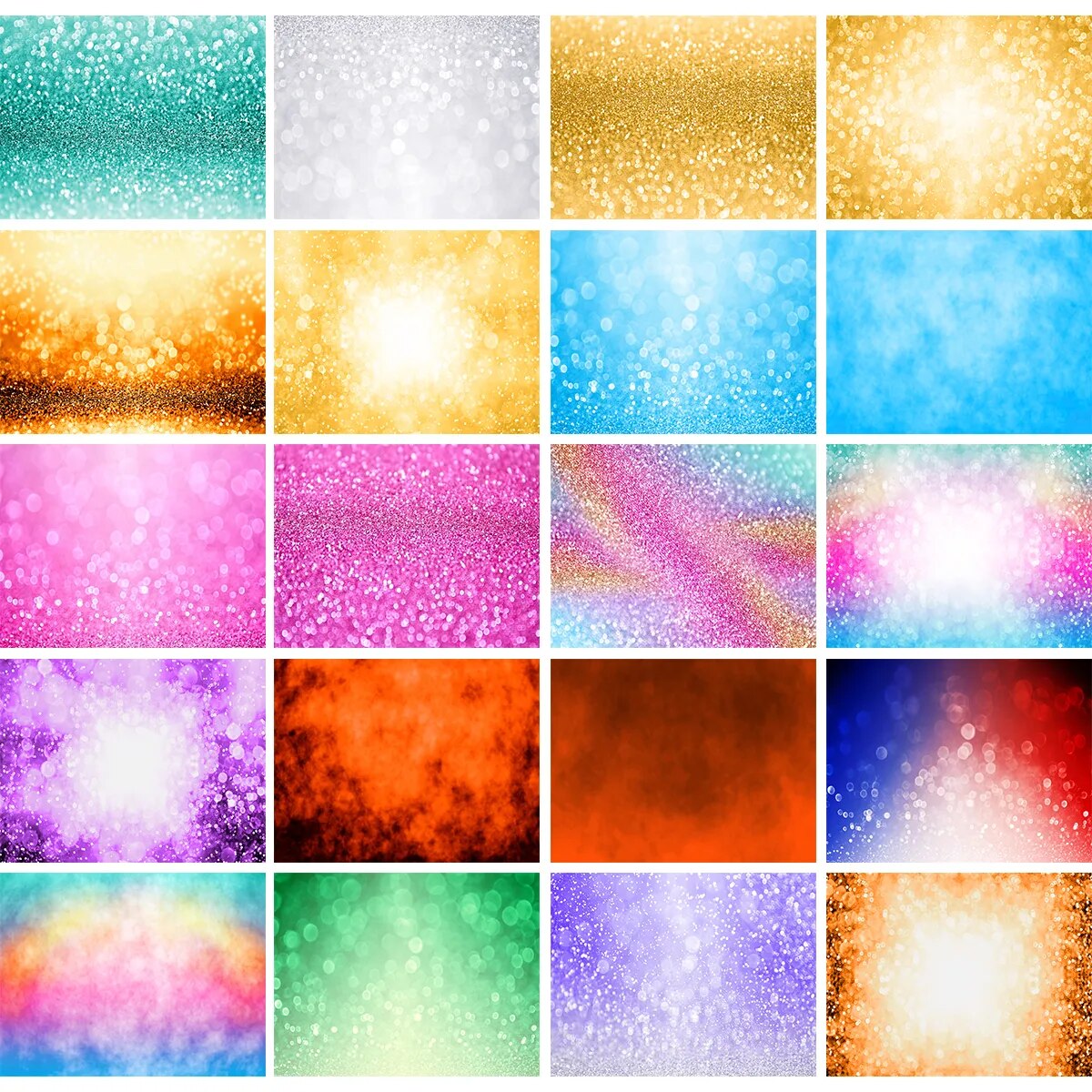 Paillettes de couleur paillettes Bokeh photographie toile de fond fête adulte abstrait points brillants nouveau-né Portrait fond pour Studio Photo 