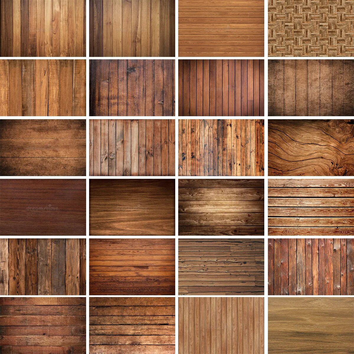 Brown Wood Board Photography Backdrops Dark Wooden Floor Prop Adult Kids Portrait Photocall Broken Wood-board Background