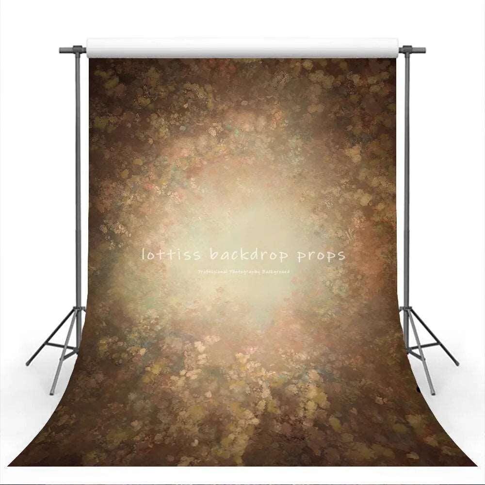 Art Abstract Floral Polyester Backdrop For Adult Portrait Photography Painting Flower Pregant Kids Newborn Photoshoot Background