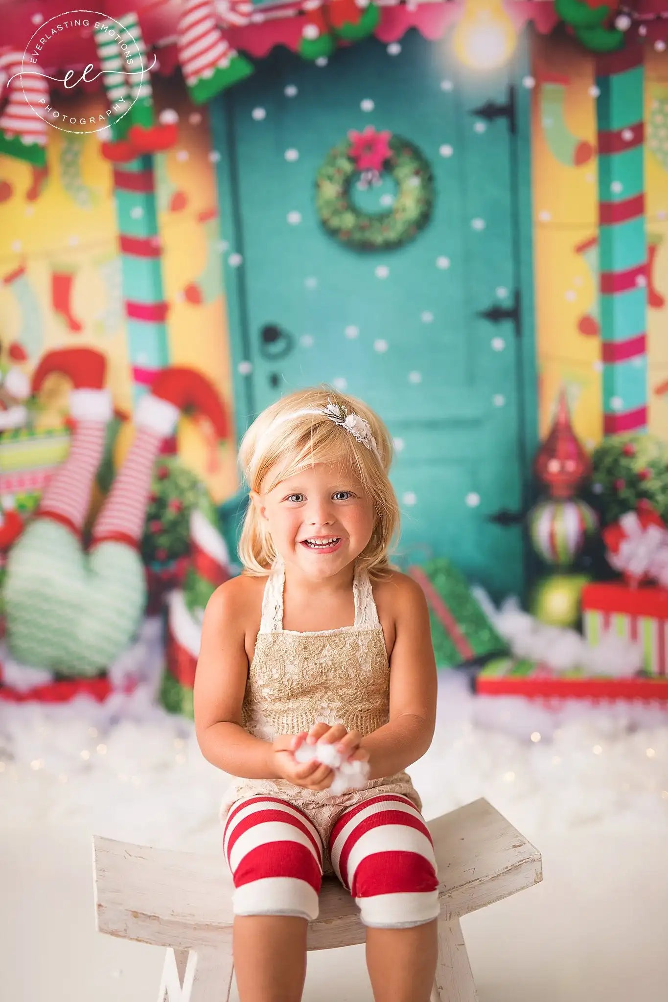 Christmas Themed Backdrop Winter Snowman Kids Baby Cake Smash Photography Props Child Adult Birthday Photo Shoot Backgrounds