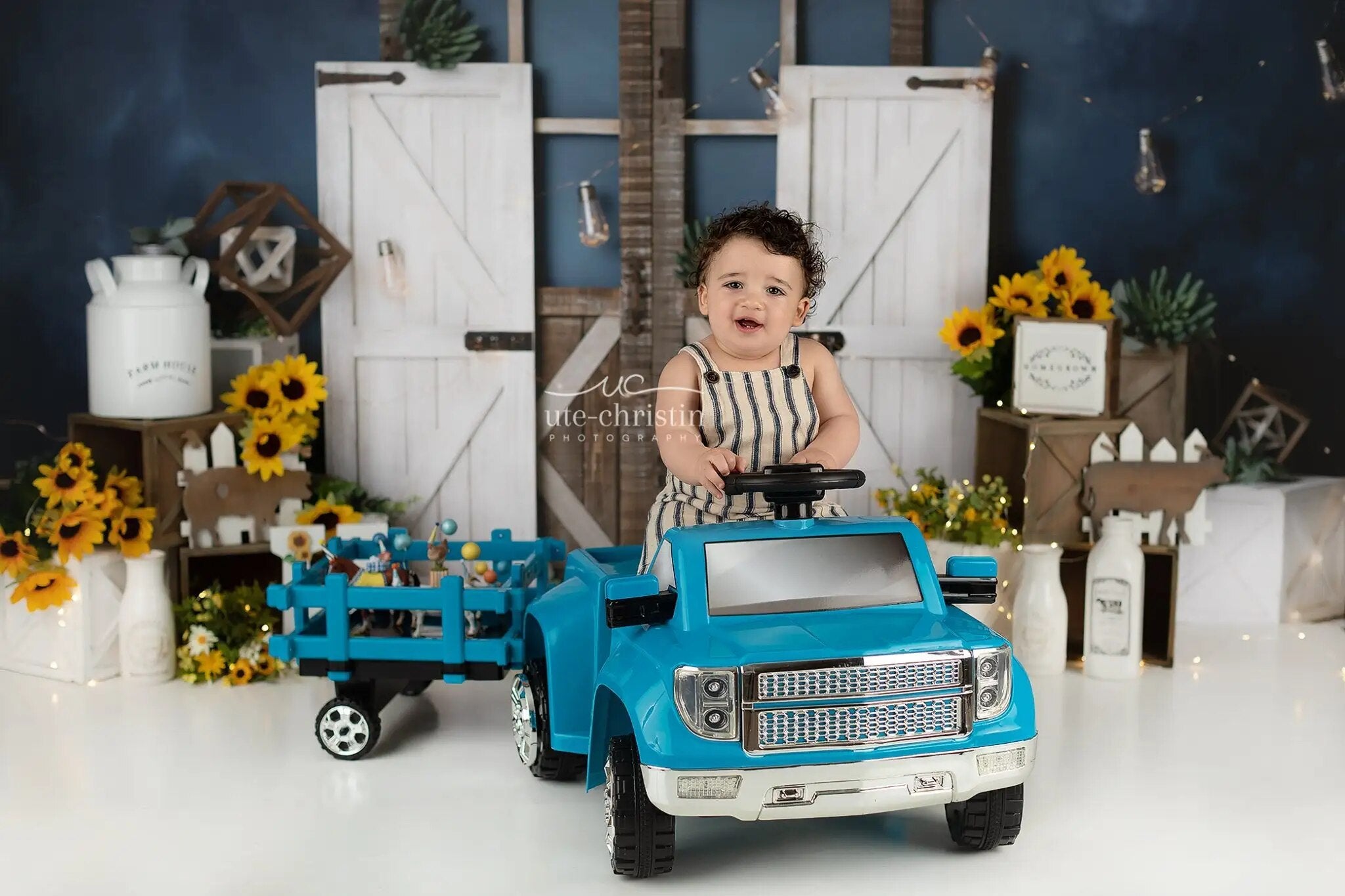 Coast Guard Rescue Backdrops Kids Baby Cake Smash Photography Props Child Adult Photocall Boat Background