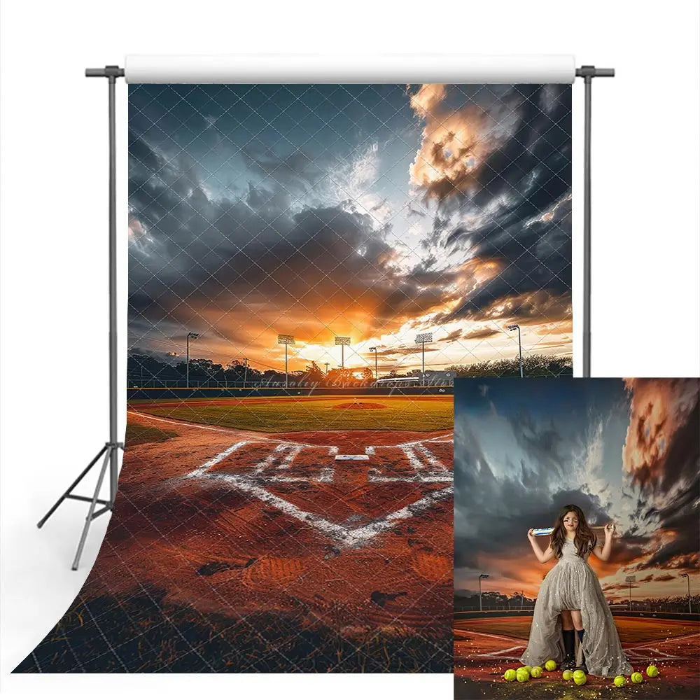 Field Of Dreams Photography Backdrop Tennis Sports Kids Baby Cake Smash Photocall Decors Child Adult Studio Photo Backgrounds