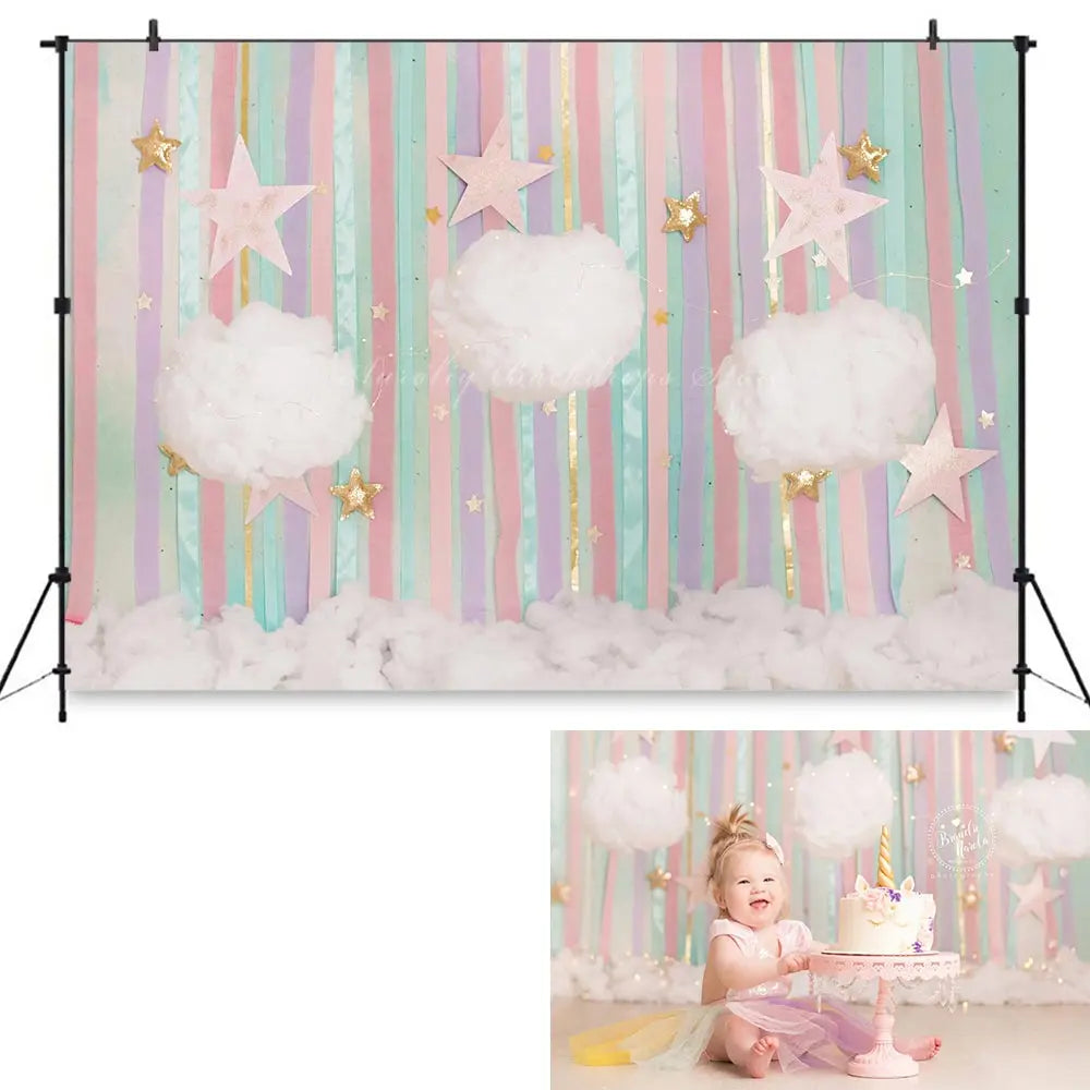 White Balloon Wall Photography Backdrop Kids Baby Cake Smash Photocall Decors Child Adult Photo Studio Backgrounds