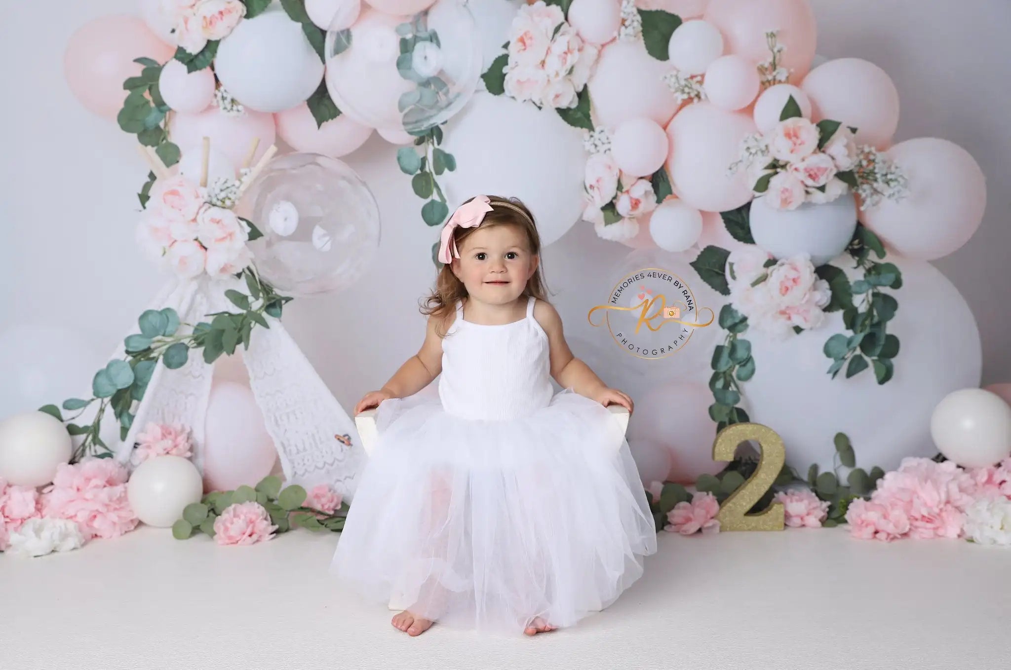 Precious Peonies Spring Floral Backdrops Kids Girl Cake Smash Photogrpahy Props Child Baby Birthday Photocall Decors Backgrounds