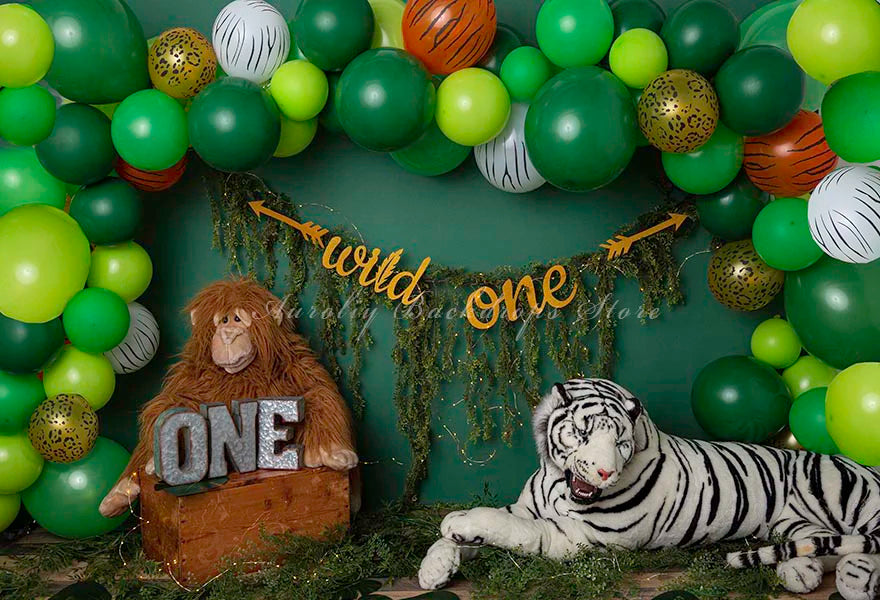 Sloth Balloon Arch Backdrop Kids Baby Cake Smash Photography Props Child Boys Adult Birthday Studio Backgrounds