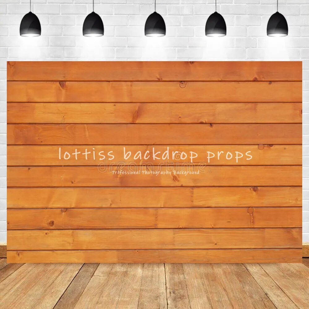 Brown Wood Board Photography Backdrops Dark Brown Wooden Floor Prop Adult Kids Portrait Photocall Broken Wood-board Background