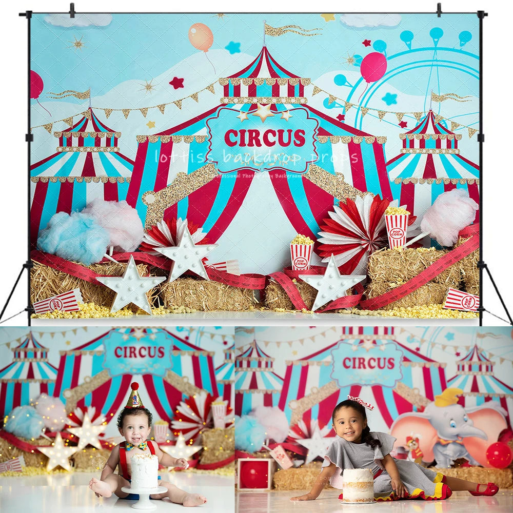 Blueys House Theme Backdrops Kids Baby Photography Props Child Adult Birthday Cake Smash Photocall Decors Backgrounds