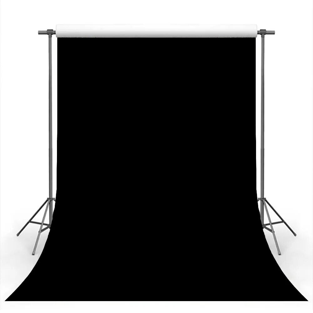 Pure Black Backdrops Photography Solid Pastel Backgrounds Adult Portrait Props Video Photographer Photophone Photostudio