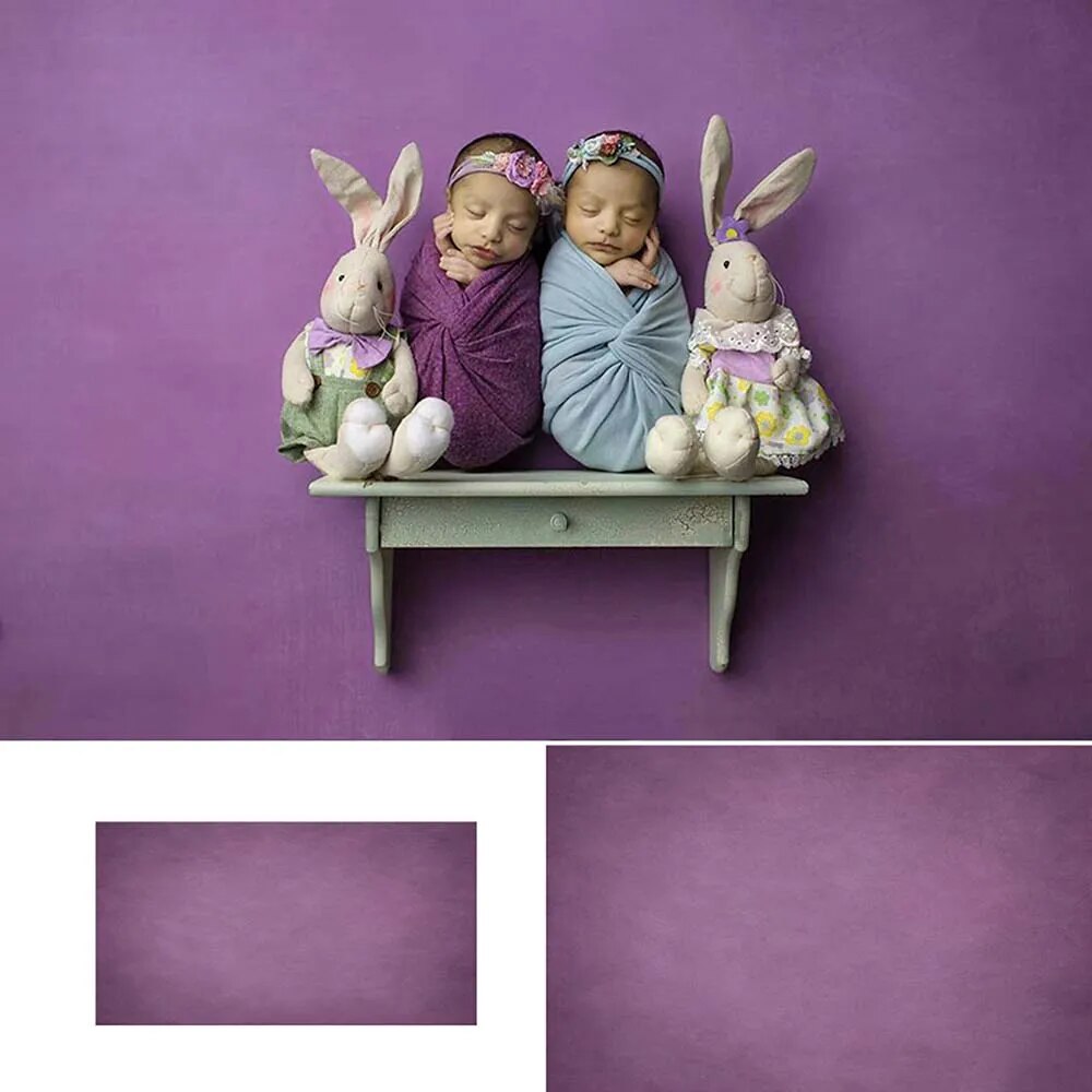 Couleur unie enfants photographie toile de fond gâteau prendre photocall bébé nouveau-né anniversaire Photostudio accessoires pur rétro fond coloré 