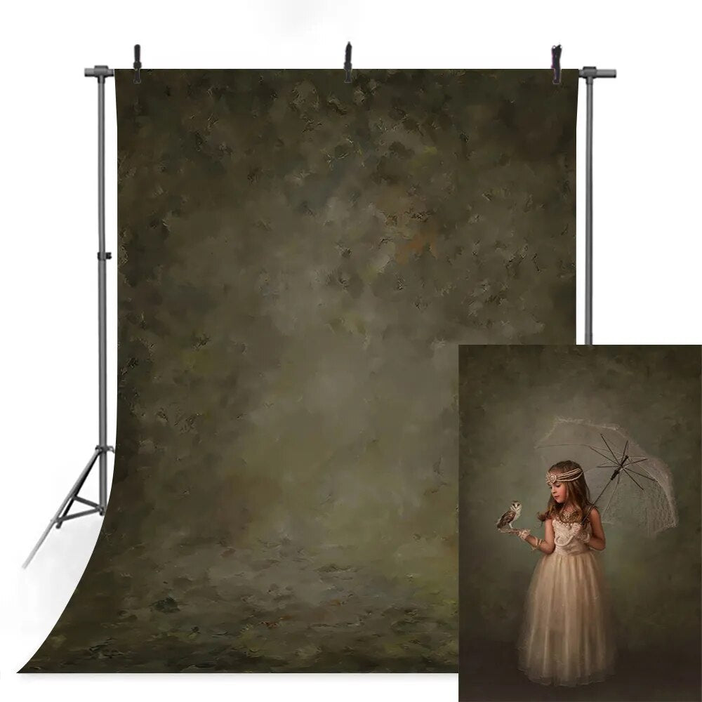 Abstract Photography Polyester Backdrops Pregnant Kids Portrait Birthday Decor Oil Painting Art Texture Background Photo Props