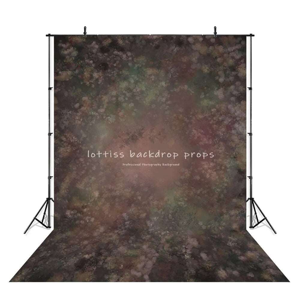 Art Abstract Floral Vinyl Backdrop For Adult Portrait Photography Painting Flower Pregant Kids Newborn Photoshoot Background