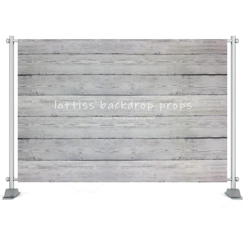 Grey Wood Board Background Series-Two For Photography Baby Birthday Party Kids Portrait Rustic Wooden Backdrop Cloth