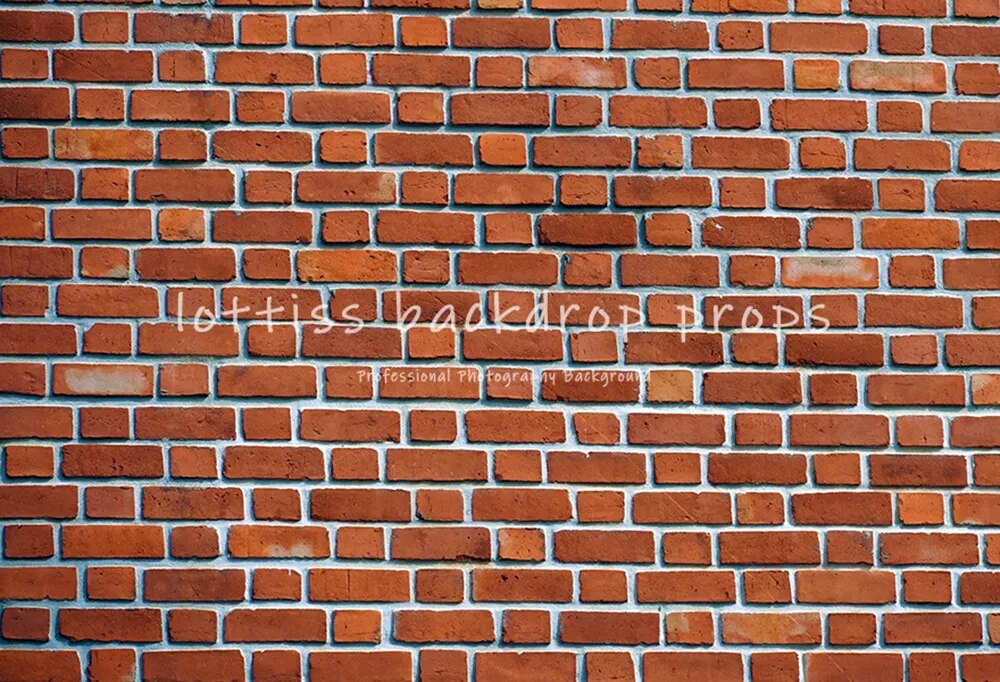 Brick Wall Vinyl Backdrops Old Red Brick-wall Wallpaper Adult Pregant Portrait Child Birthday Photo Decor Photography Background